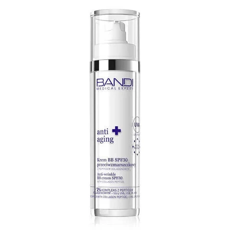 Bandi Medical Expert Anti-Aging, антивіковий BB-крем з пептидом колагену, SPF 30, 50 мл: ціни та характеристики