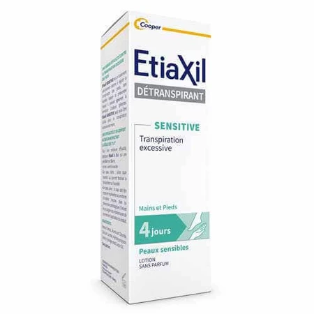 Лосьйон-антиперспірант для ніг Etiaxil Detraspirant для чутливої шкіри 100 мл: ціни та характеристики