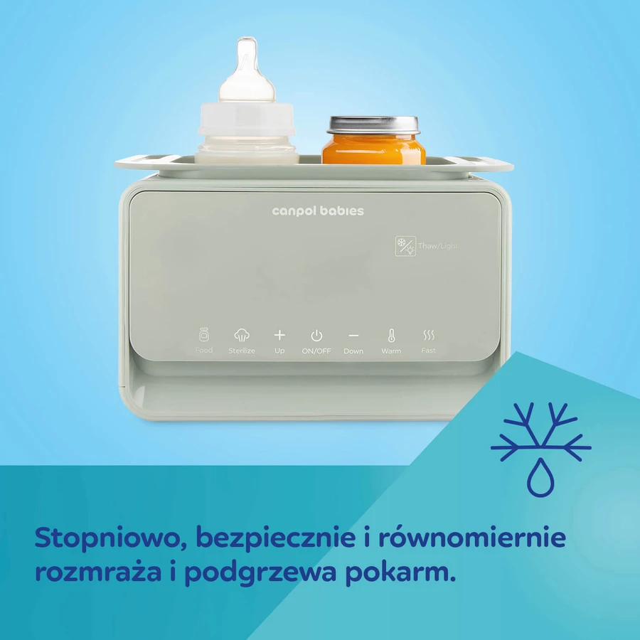 Canpol Babies, обігрівач і стерилізатор 7в1, з терморегулятором і підсвічуванням: ціни та характеристики