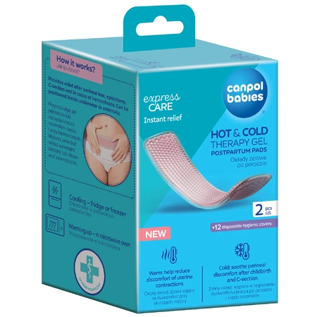 Canpol Babies, послеродовые гелевые пакеты, 2 шт.: цены и характеристики