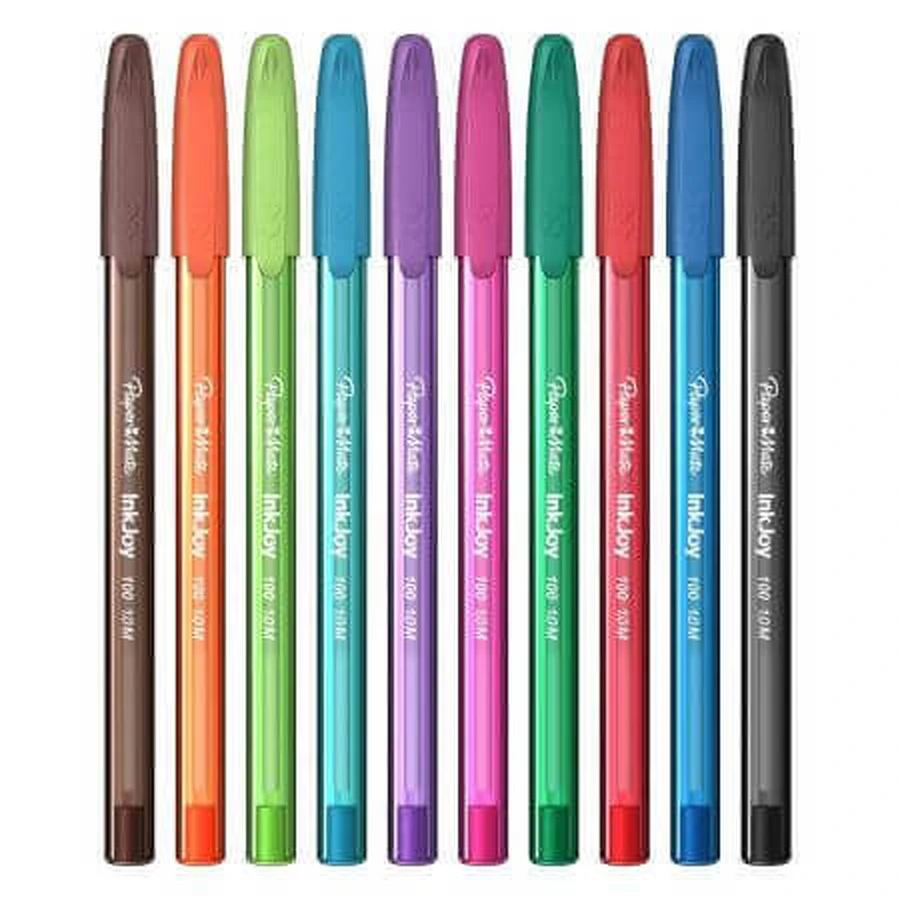 Набір ручок InkJoy 100 C, 10 шт, PaperMate: ціни та характеристики
