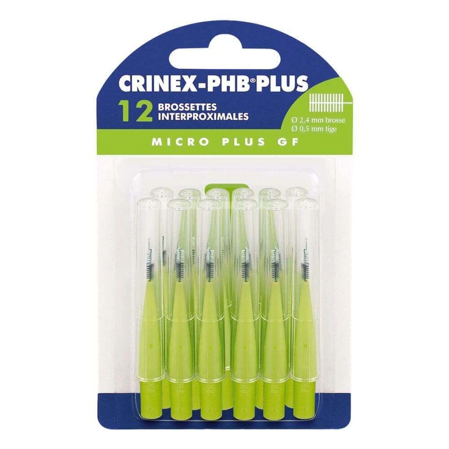 Межзубные щетки Crinex 2,4 мм Micro Plus GF PHB Plus x12: цены и характеристики