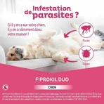 Clement-Thekan Fiprokil FIprokil Duo средство от блох и клещей для собак 20-40 кг 4 пипетки Chien 10-20 кг 2,68 мл x4 пипетки: цены и характеристики