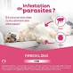 Clement-Thekan Fiprokil FIprokil Duo средство от блох и клещей для собак 20-40 кг 4 пипетки Chien 10-20 кг 2,68 мл x4 пипетки
