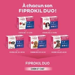 Clement-Thekan Fiprokil FIprokil Duo средство от блох и клещей для собак 20-40 кг 4 пипетки Chien 10-20 кг 2,68 мл x4 пипетки: цены и характеристики