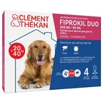 Clement-Thekan Fiprokil FIprokil Duo средство от блох и клещей для собак 20-40 кг 4 пипетки Chien 10-20 кг 2,68 мл x4 пипетки: цены и характеристики