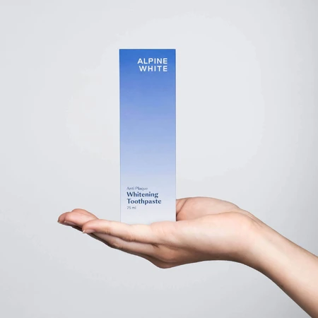 Alpine White Anti Plaque, відбілююча зубна паста проти зубного нальоту, 75 мл: ціни та характеристики