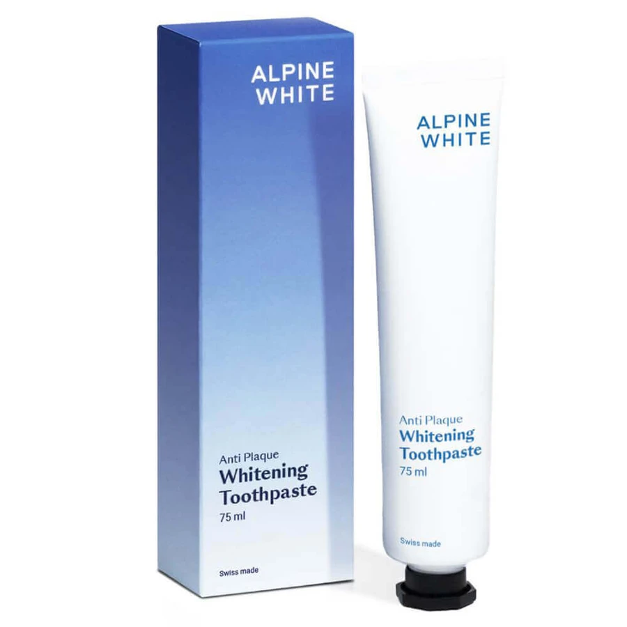 Alpine White Anti Plaque, відбілююча зубна паста проти зубного нальоту, 75 мл: ціни та характеристики