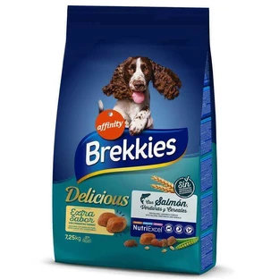Brekkies Dog Delice Fish - Сухий корм з рибою для дорослих собак усіх порід, 7,25 кг