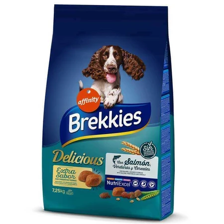 Brekkies Dog Delice Fish - Сухий корм з рибою для дорослих собак усіх порід, 7,25 кг: ціни та характеристики
