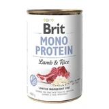 Brit (Брит) Mono Protein Lamb & Rice - Консервы для собак с ягненком и рисом, 400 г