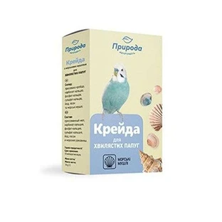 ТМ Природа Мел с морскими ракушками для волнистых попугаев, 18 г