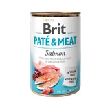 Brit (Брит) PATE & MEAT Salmon - Консервированный корм с лососем для собак, 400 г