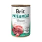 Brit (Бріт) PATE & MEAT Venison - Консервований корм з олениною для собак, 400 г