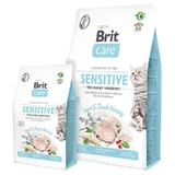 Brit Care Cat Sensitive Insect&Fresh Herring – Сухой беззерновой корм с насекомыми и сельдью для кошек с чувствительным пищеварением, 400 г