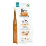 Brit Care Dog Grain-free Senior & Light - Сухой беззерновой корм с лососем для стареющих собак, 12 кг: цены и характеристики