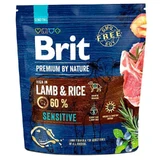 Brit Premium by Nature Sensitive Lamb&Rice - Сухий корм з ягням для собак з чутливим травленням, 1 кг