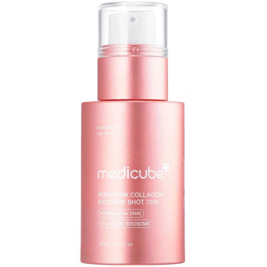 Cыворотка для лица Medicube PDNR Pink Collagen Exosome Shot 7500, регенерирующая, 30 мл: цены и характеристики
