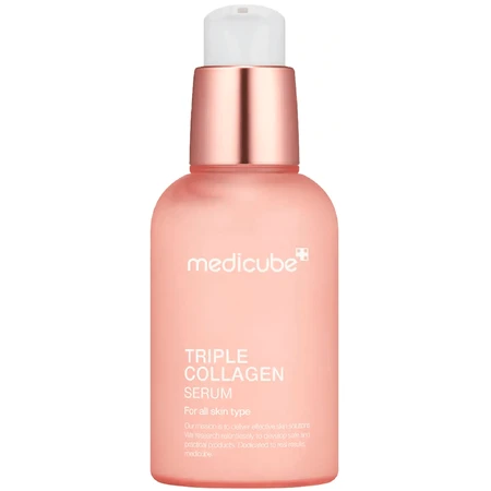 Cироватка для обличчя Medicube Triple Collagen Serum, зволожувальна, з колагеном та гіалуроновою кислотою, 55 мл : ціни та характеристики