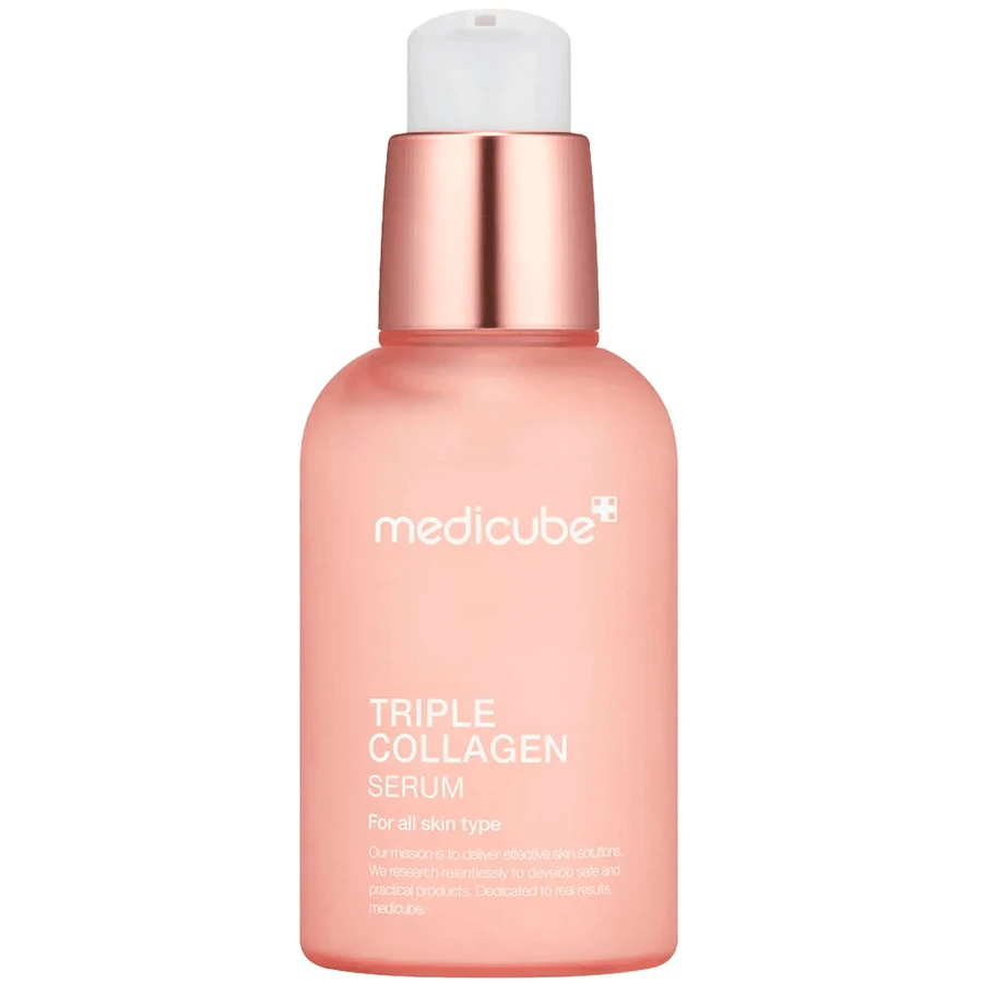 Cироватка для обличчя Medicube Triple Collagen Serum, зволожувальна, з колагеном та гіалуроновою кислотою, 55 мл : ціни та характеристики