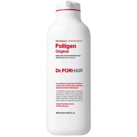 Шампунь Dr.FORHAIR Folligen Shampoo, укрепляющий, против выпадения волос, 500 мл : цены и характеристики