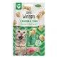 Bubimex Soft Wraps Cat Chicken & Tuna - М’які ласощі з куркою, тунцем та вершковим кремом для котів, 30 г
