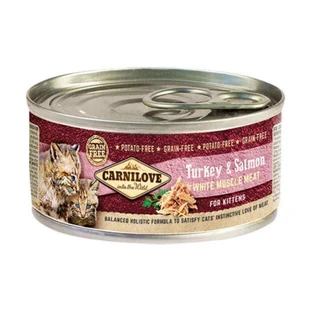 Carnilove (Карнілав) Turkey & Salmon for kittens - Вологий корм з індичкою і лососем для кошенят, 100 г
