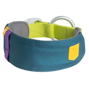 Woolly Wolf Alpha 360 Collar Deep Teal Нашийник з м'якою підкладкою та світловідбивачами для собак середніх та великих порід, L (45-55 см)