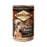 Carnilove Venison & Reindeer for Adult Dogs - Консервы с мясом северного оленя для взрослых собак, 400 г
