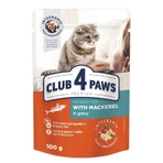 UAnimals Club 4 Paws Premium Adult Cat Mackerel in Gravy - Вологий корм із макреллю для котів (шматочки в соусі), 18+6 (100 г): ціни та характеристики