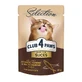 Club 4 Paws Premium Selection Cat Slices Atlantic & Baltic Herring in Jelly - Влажный корм с сельдью и салакой для взрослых кошек (слайсы в желе), 80 г