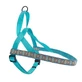 Coastal (Костал) Ribbon Weave Harness - Шлей нейлоновый с неопреновой подкладкой для собак, 2,5х48-58 см (Темно-бирюзовый с косточками)