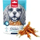 Wanpy Chicken Jerky & Rawhide Twists Жувальні палички з в'яленою куркою для собак, 100 г