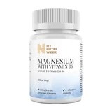 Магній з вітаміном В6, Magnesium with vitamin B6, MyNutriWeek, 200 мг 100 таб