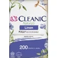 Косметические палочки Cleanic из натурального льна, 200 шт.
