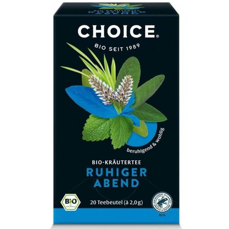 Органический травяной чай Choice, 20 пакетиков, Yogi Tea: цены и характеристики