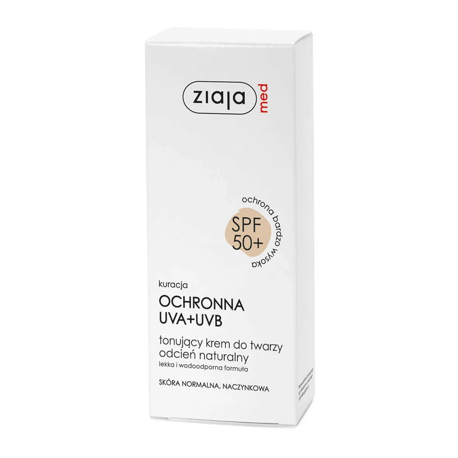 Ziaja Med, SPF 50+, тонизирующий крем, 50 мл: цены и характеристики