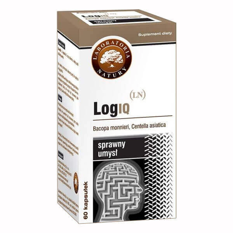 Laboratoria Natury LogIQ, 60 капсул: цены и характеристики