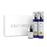 Набор Clochee Anti-Aging Facial Skin Care, крем против морщин, 50 мл + омолаживающий ночной крем, 50 мл + крем-маска для глаз, 15 мл