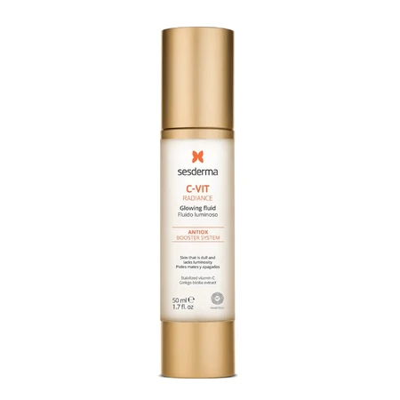 Набір Sesderma, C-Vit Radiance, освітлюючий крем для обличчя, 50 мл + Repaskin Silk Touch Colour, сонцезахисний крем, кольоровий, SPF 50, 50 мл: ціни та характеристики