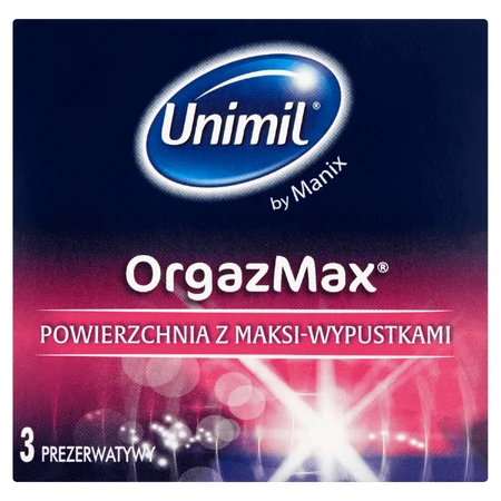 Unimil OrgazMax, презервативы с макси-полосками, 3 штуки: цены и характеристики