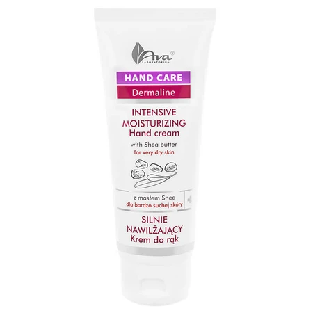 Ava Hand Care Dermaline, високозволожуючий крем для рук з олією ши для дуже сухої шкіри, 100 мл: ціни та характеристики