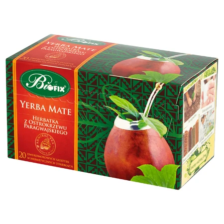 Bi Fix, Admiral Tea Yerba Mate, чай, 20 пакетиков: цены и характеристики