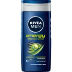 Nivea Men, Гель для душа 3 в 1 для лица, тела и волос, Энергия, 250 мл: цены и характеристики