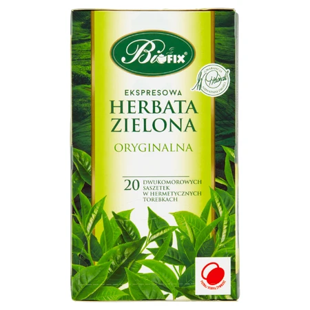 Bi Fix, Зелений чай, 20 пакетиків: ціни та характеристики