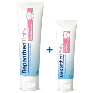 Мазь Bayer Bepanthen Baby от опрелостей, для новорожденных, 100 г + 30 г