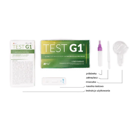 JD Biotech Test G1, быстрый тест на антиген Gardnerella vaginalis, 1 штука SHORT DATE: цены и характеристики