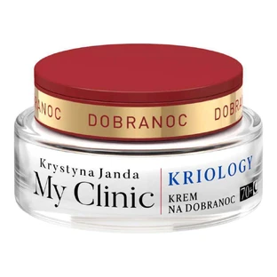 Janda My Clinic Kriology 70+, нічний крем, 50 мл