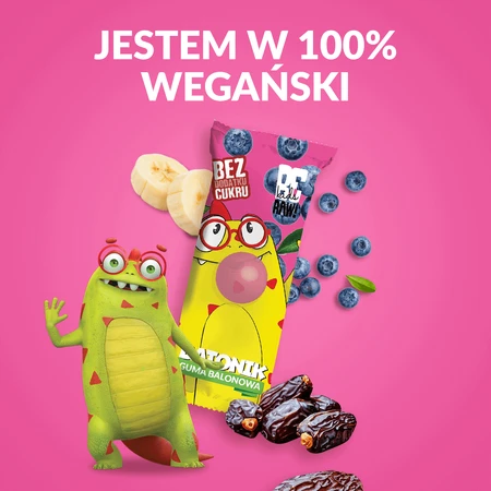 BeRAW! Kids, батончик, жевательная резинка, без добавления сахара, 25 г: цены и характеристики