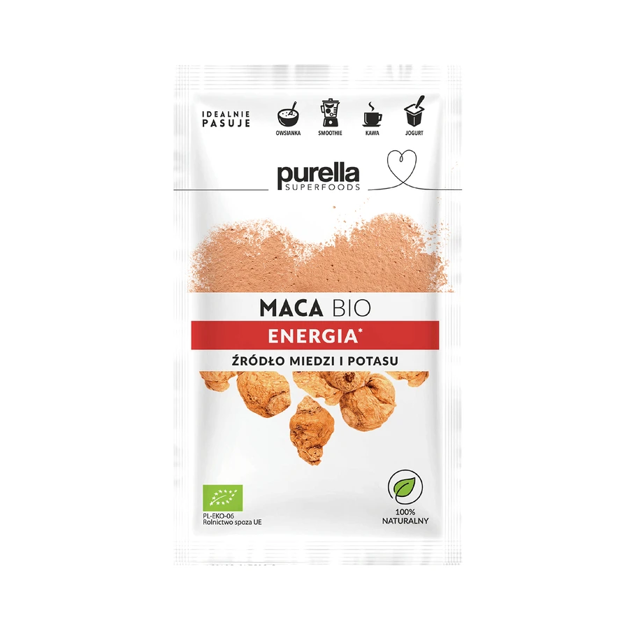 Purella Superfoods Maca Bio, порошок, 28 г: цены и характеристики